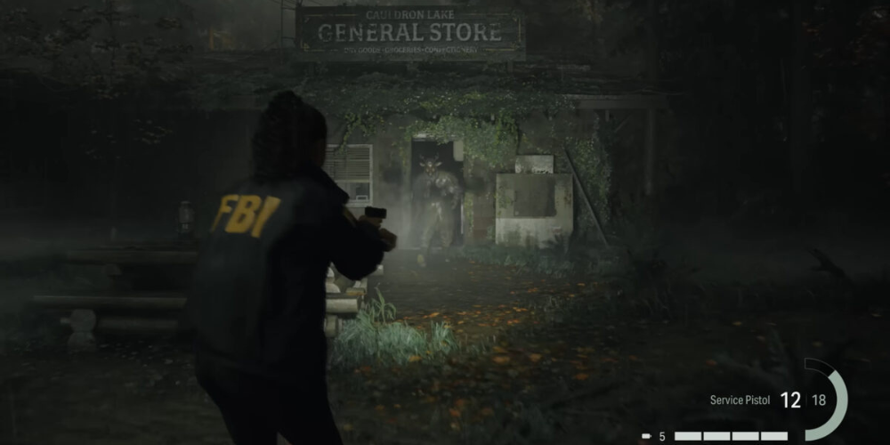 Alan Wake 2 gameplay screenshot